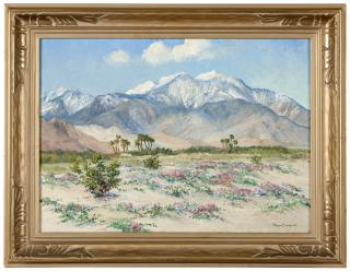 Appraisal: Joane Cromwell ''Springtime At Thunderbird Mt San Jacinto Palm Springs