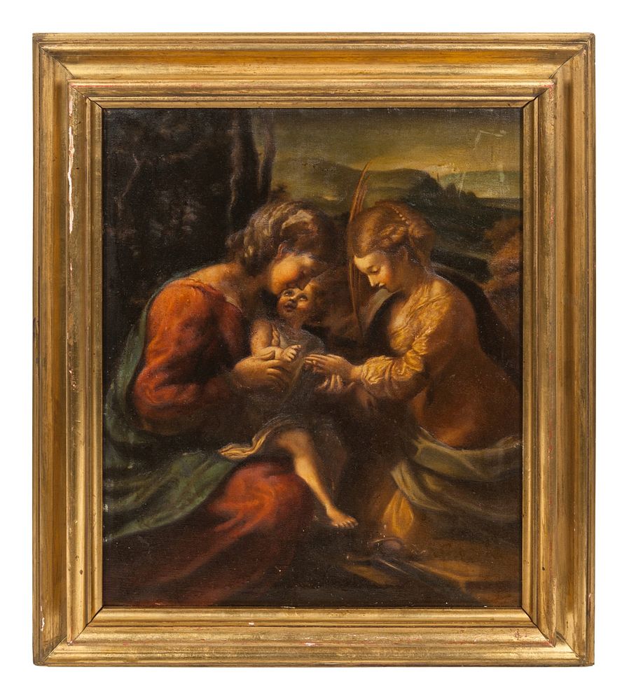 Appraisal: After Correggio th Century After Correggio th Century The Mystic