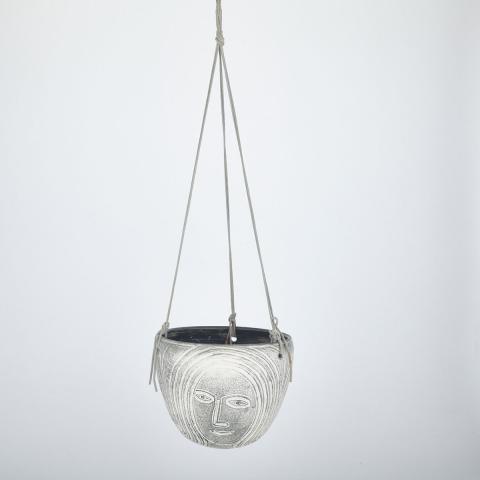 Appraisal: Brooklin Pottery Hanging Planter Theo and Susan Harlander c incised