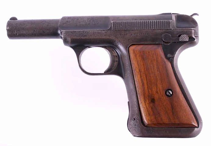 Appraisal: Savage Model Semi-Automatic Pistol For your bidding pleasure is a