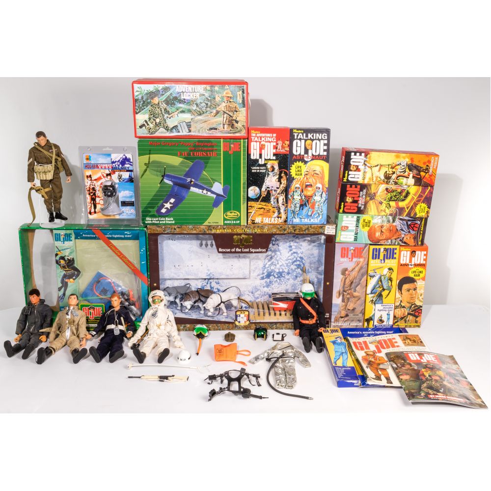 Appraisal: GI JOE ACTION FIGURE AND ACCESSORY ASSORTMENT -inch dolls including