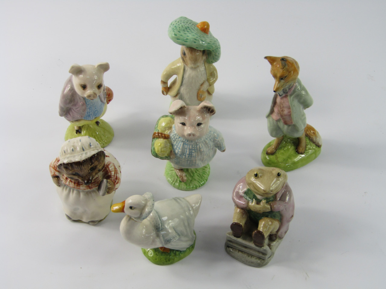 Appraisal: Beswick and Royal Albert pottery Beatrix Potter figures comprising Little