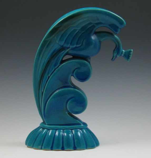 Appraisal: Cowan Art Pottery Bird Statue marked die impressed Cowan seal