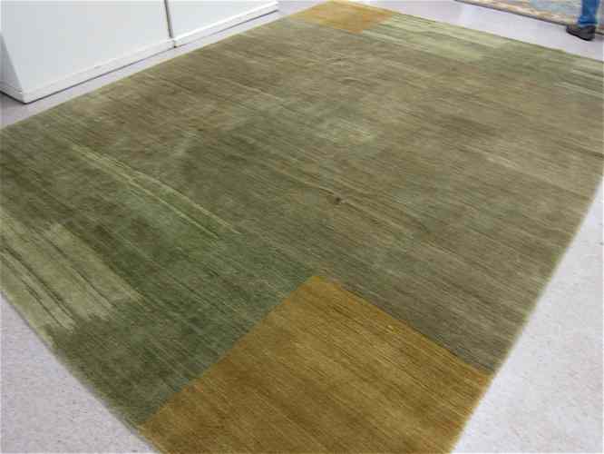 Appraisal: CONTEMPORARY TIBETAN CARPET hand spun highland wool hand knotted in