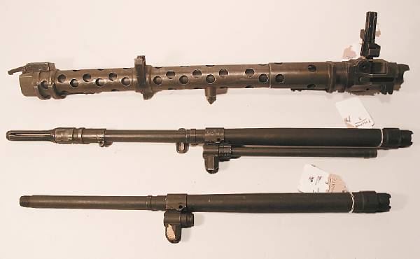 Appraisal: A German MG- machine gun barrel The inch x mm