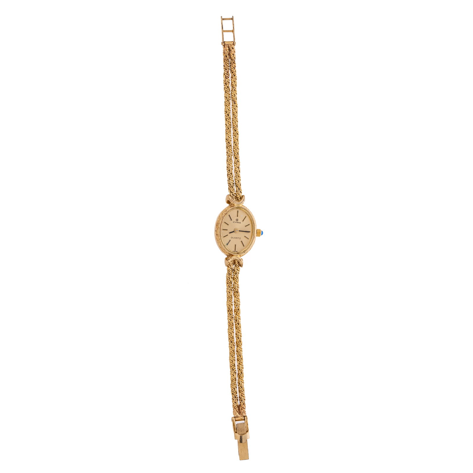 Appraisal: A CYMA DRESS WATCH IN K K yellow gold Cyma