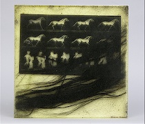 Appraisal: Adrienne Heinrich American Contemporary Homage to Muybridge Cast rubber and