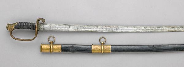 Appraisal: An interesting U S Model Foot officer's presentation sword with