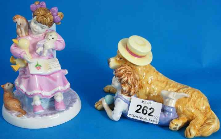 Appraisal: Royal Doulton Figures Best Friends CH and Bedtime Story CH