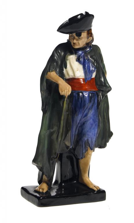 Appraisal: A ROYAL DOULTON FIGURE OF THE BEGGAR modelled by Leslie