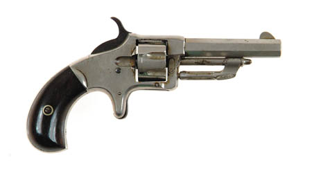 Appraisal: WESSON HARRINGTON SPUR TRIGGER REVOLVER Cal Short SN Nickel finish