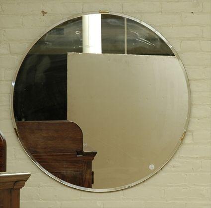 Appraisal: th Century Circular Mirror