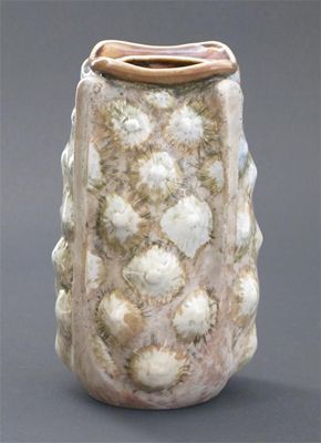 Appraisal: A Martin Brothers stoneware gourd vase by Charles and Edwin