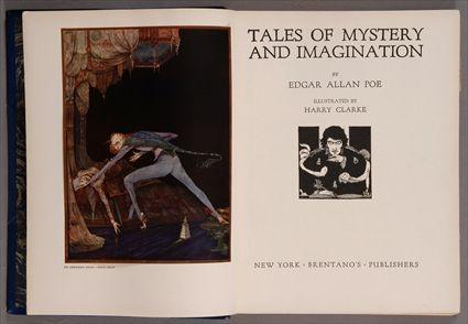 Appraisal: CLARKE POE EDGAR ALLAN TALES OF MYSTERY AND IMAGINATION New