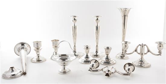 Appraisal: Sale Lot A Collection of American Silver Articles of various