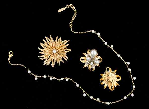 Appraisal: Napier S A Robert Costume Jewelry Collection An A S