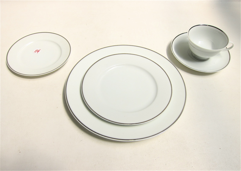 Appraisal: ROSENTHAL CHINA SET ninety-two pieces pattern service for twelve comprised