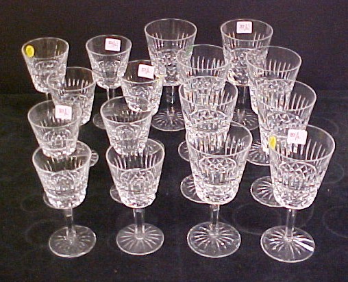 Appraisal: Waterford stemware artist signed Jim O'Leary also marked Waterford ''