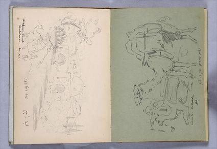 Appraisal: SKETCHBOOK WILLIAMS - LYOUNS H F - SKETCHBOOK CIRCA SKETCHES