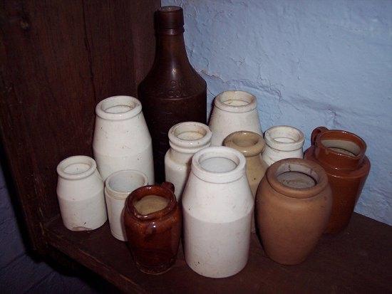 Appraisal: A small stoneware jug for Western Counties Creameries and sundry