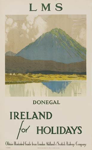 Appraisal: PAUL HENRY DONEGAL IRELAND FOR HOLIDAYS x inches x cm