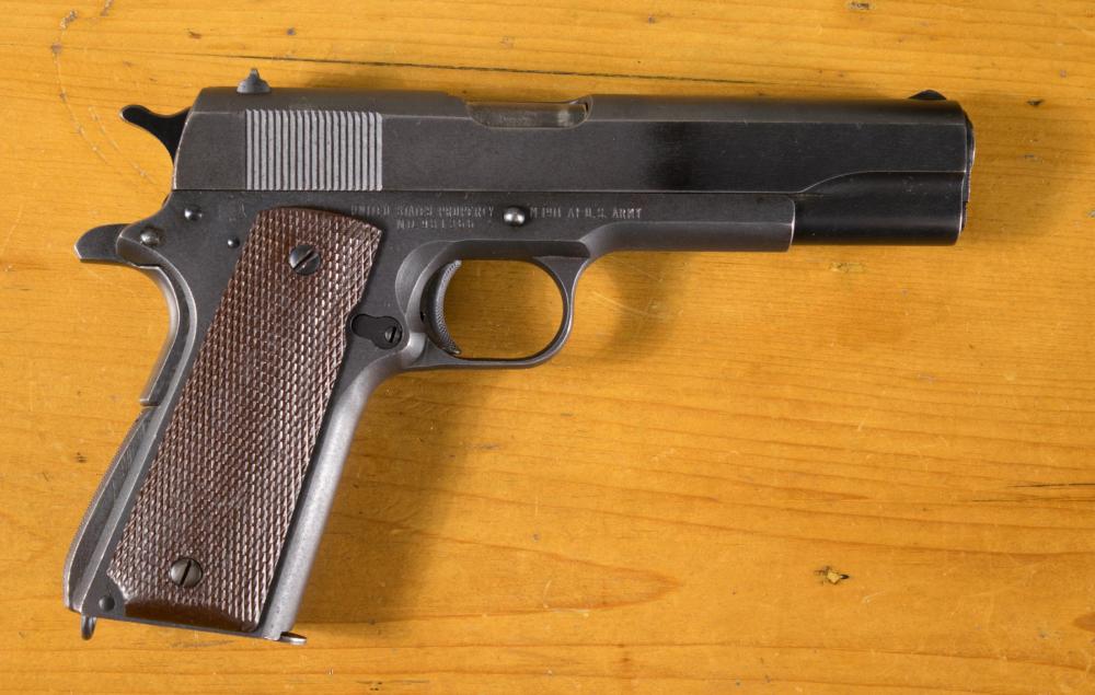 Appraisal: REMINGTON RAND MODEL A U S ARMY SEMI AUTOMATIC PISTOL