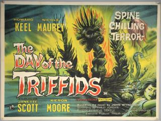 Appraisal: The Day of the Triffids British Quad film poster Horror