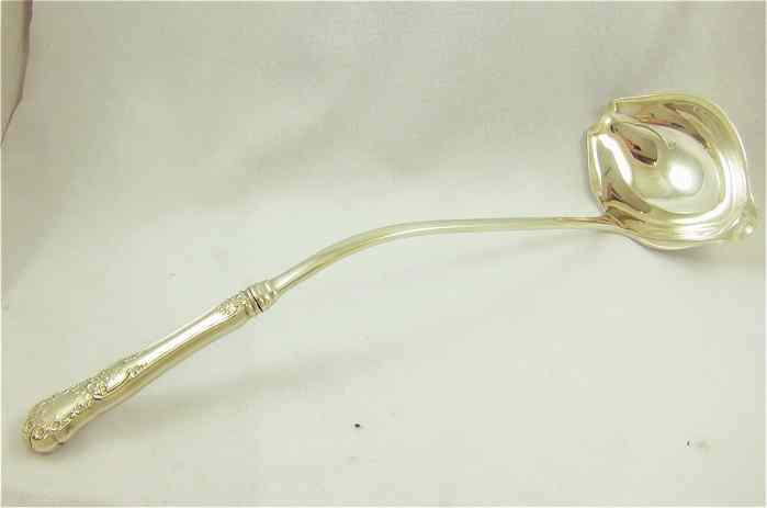 Appraisal: GORHAM STERLING SILVER PUNCH LADLE in the ''Buttercup'' pattern hollow