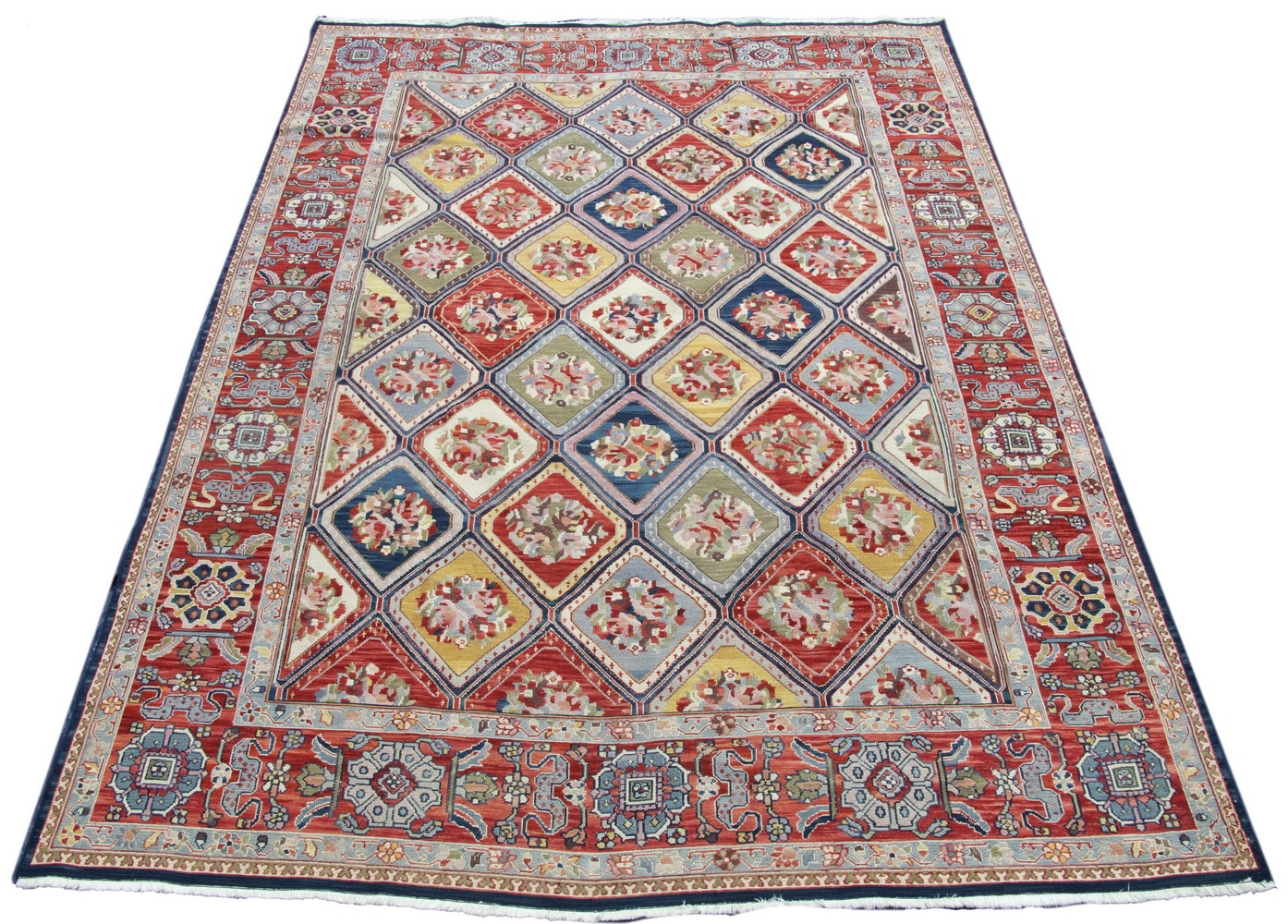 Appraisal: BAHKTIARI STYLE CARPET ' X ' Made in India with