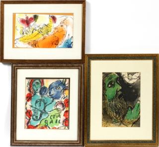 Appraisal: MARC CHAGALL COLOR LITHOGRAPHS MARC CHAGALL FRENCH RUSSIAN - COLOR