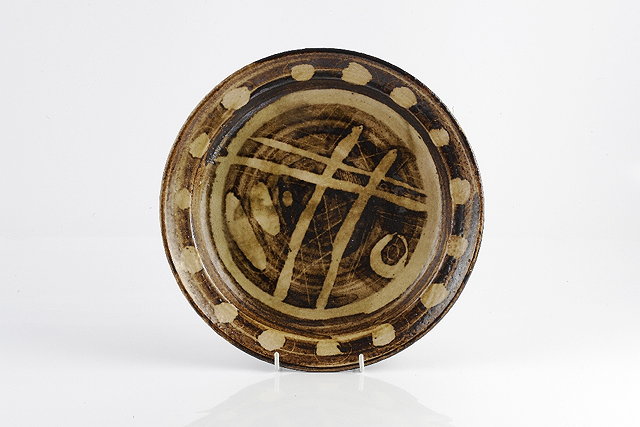 Appraisal: Bernard Forrester British - Chargerbrushwork decorationpainted potter's mark cm diameter