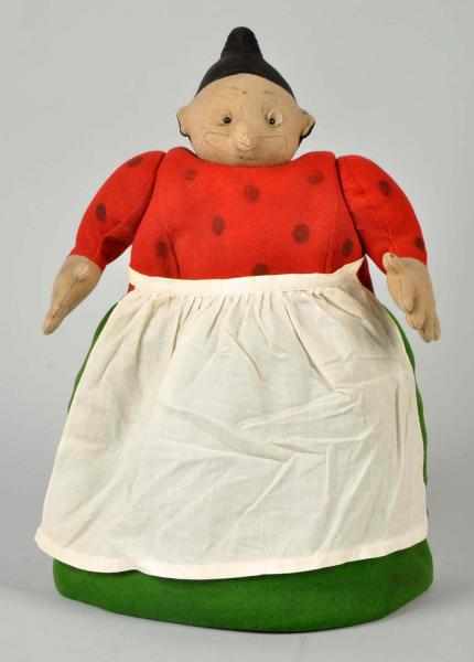 Appraisal: Felt Steiff Mama Katzenjammer Tea Cozy Original apron Some wear