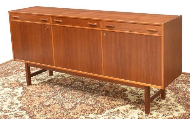 Appraisal: Swedish mid-century modern teakwood sideboard designed by Tage Olofsson for