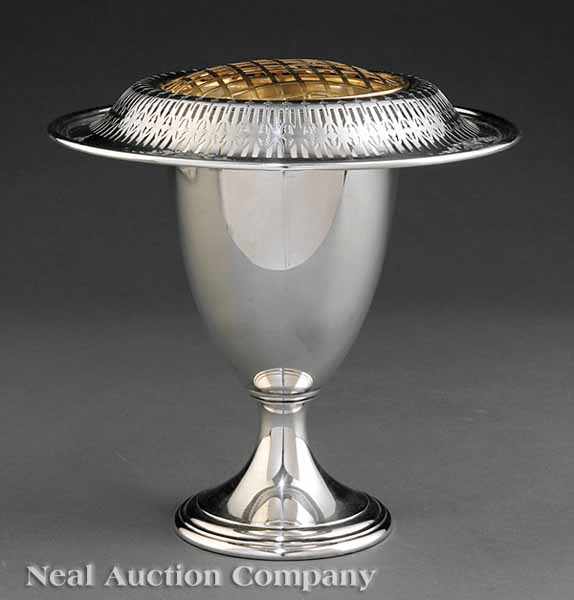 Appraisal: An American Sterling Silver Vase Wm B Durgin Co c