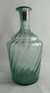 Appraisal: th c hand-blown decanter ''