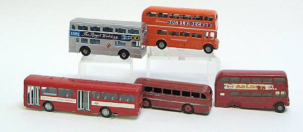 Appraisal: Dinky Corgi Bus lot Lot includes rd scale bus examples