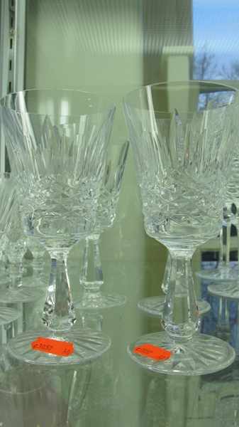 Appraisal: SET OF FOUR WATERFORD CUT CRYSTAL WINES