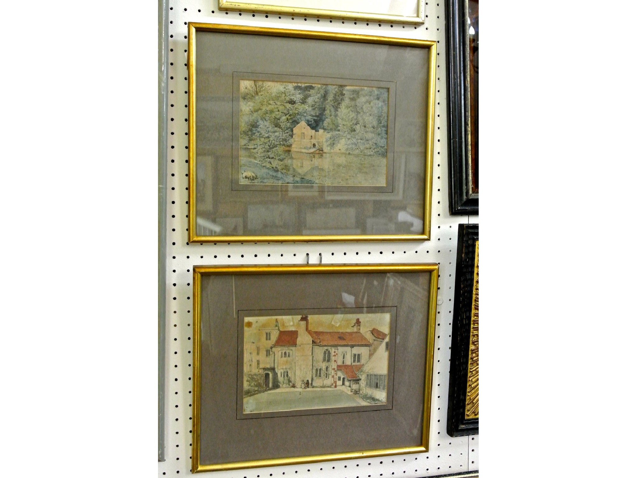 Appraisal: A pair of early th century watercolour studies attributed to