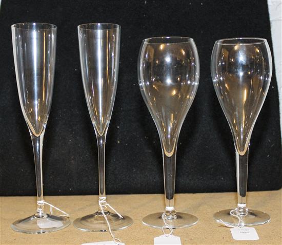 Appraisal: Sale Lot A Set of Glass Stemware comprising wine glasses