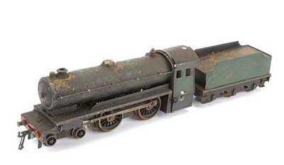 Appraisal: Bassett-Lowke O Gauge - - Loco and Tender Enterprise green