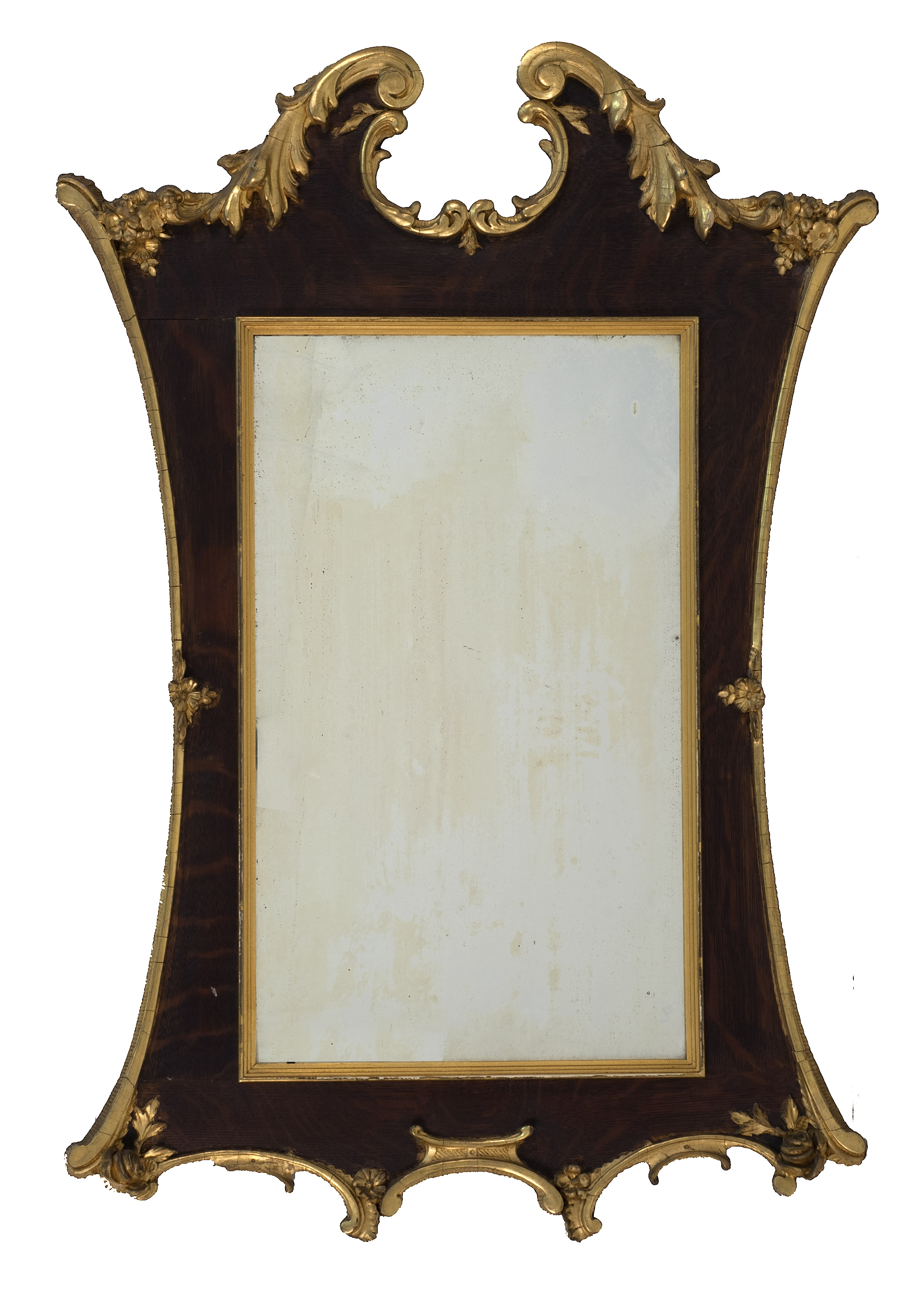 Appraisal: CLASSICAL-STYLE MIRROR Circa By the Paine Furniture Company In oak