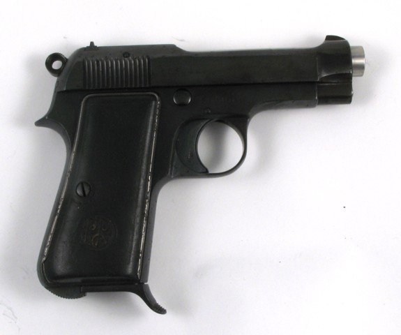 Appraisal: BERETTA MODEL SINGLE ACTION SEMI-AUTOMATIC PISTOL mm corto acp caliber