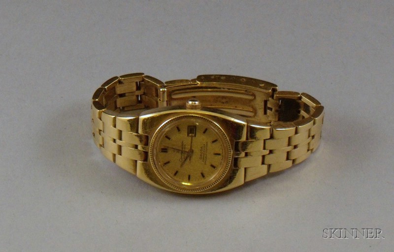 Appraisal: Vintage Lady's Omega Constellation kt Gold Automatic Chronometer Bracelet Wristwatch