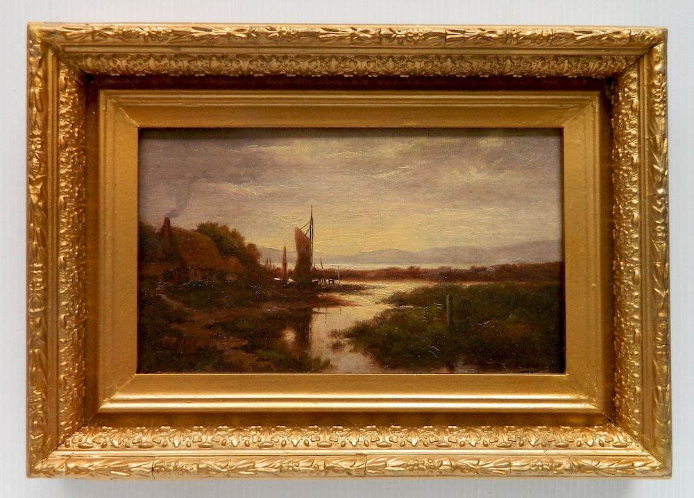 Appraisal: Lilian Hulsmann oil Lillian Hulsmann American - - Landscape with