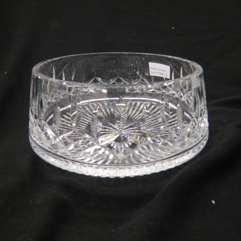 Appraisal: Waterford Lismore Crystal Bowl diameter deep excellent