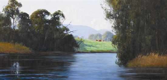 Appraisal: Leonard Long born Bomaderry Creek NSW oil on canvasboard signed