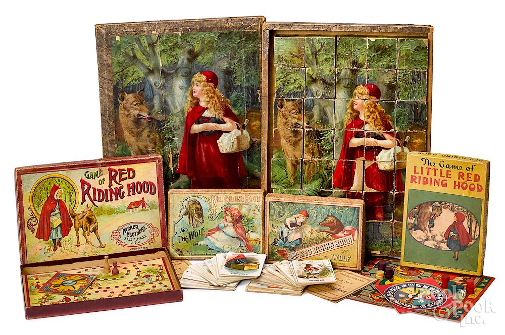 Appraisal: Little Red Riding Hood games and puzzles Collection of Little