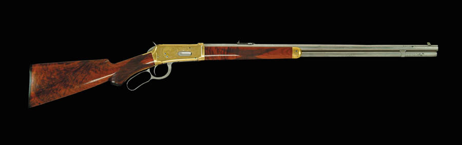 Appraisal: BREATHTAKING ENGRAVED FACTORY DISPLAY MODEL WINCHESTER LEVER ACTION RIFLE Cal