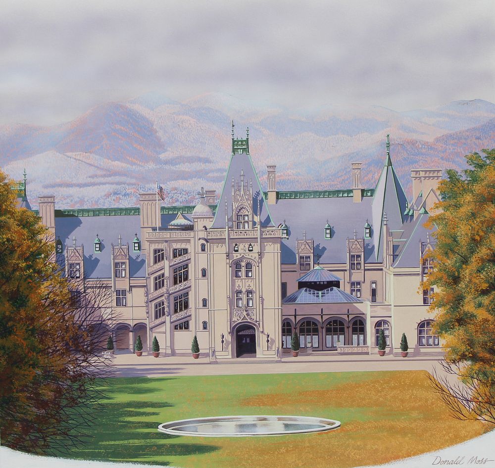 Appraisal: Donald Moss - The Biltmore House Donald Moss - The