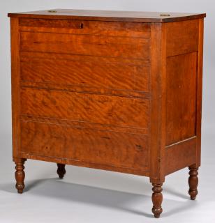 Appraisal: Kentucky Cherry Sugar Desk Bureau exhibited Fayette County Kentucky cherry